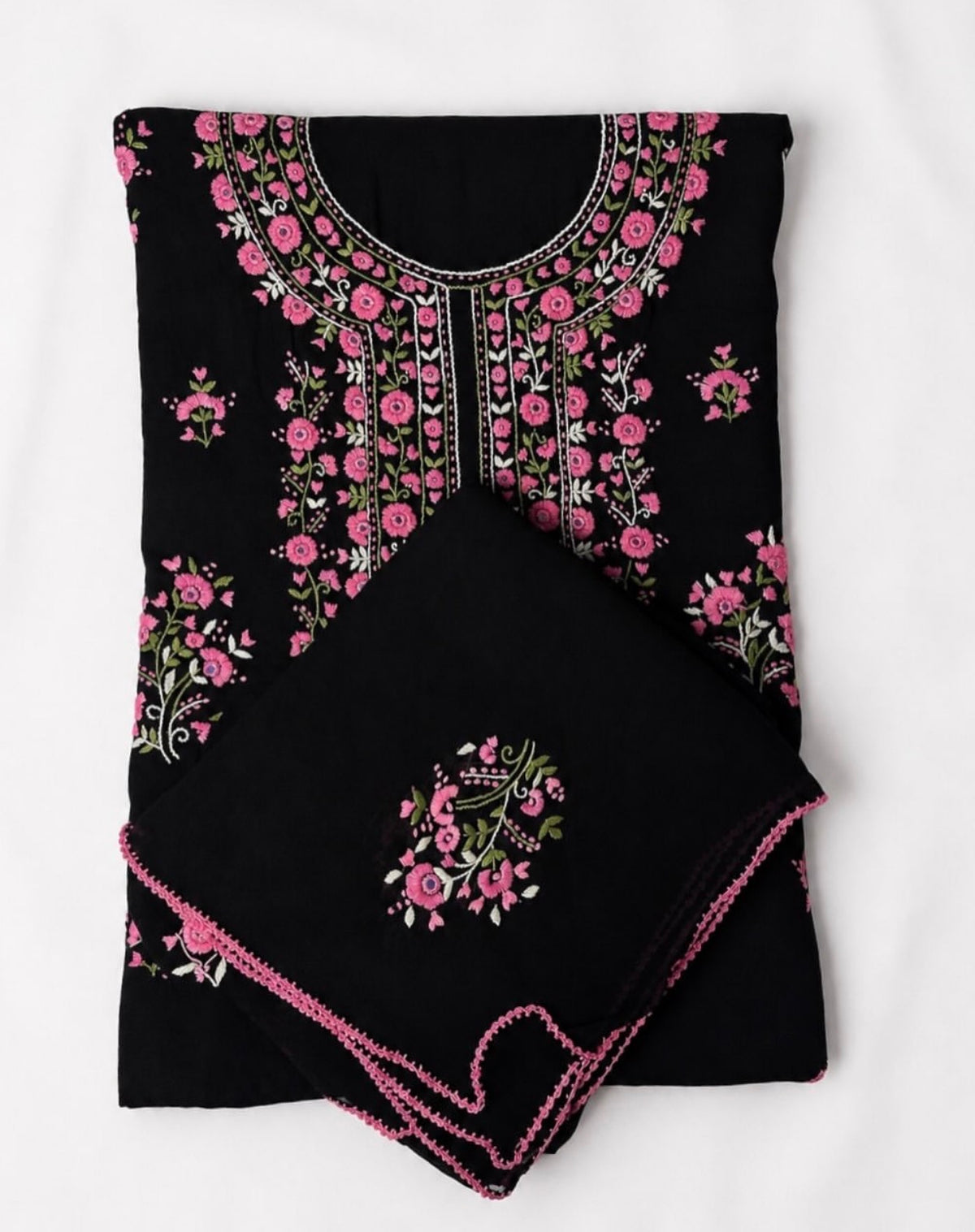 Black floral
