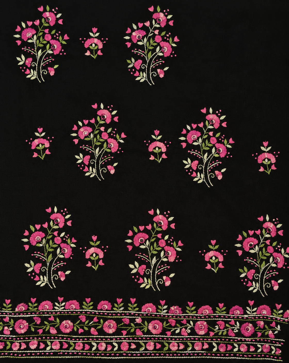 Black floral