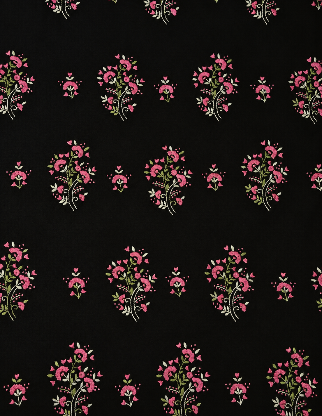 Black floral