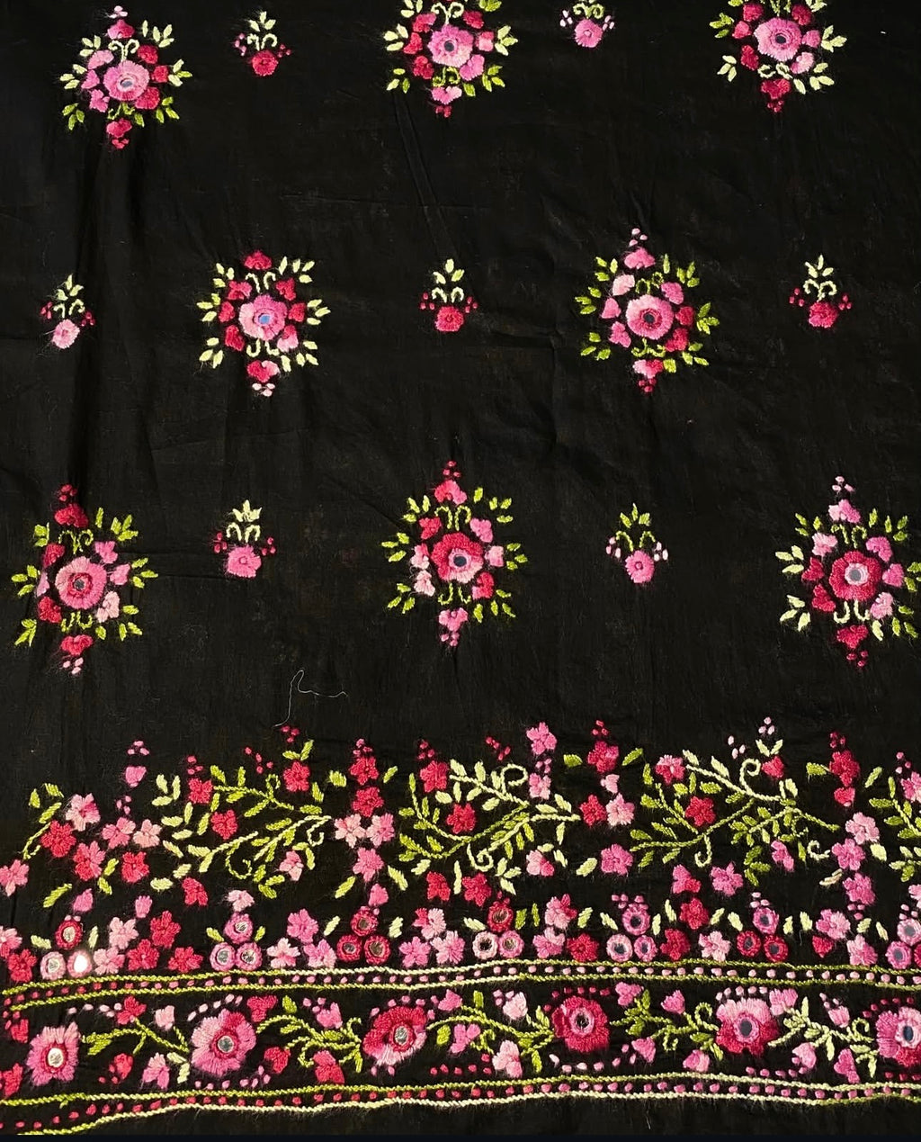 Black floral