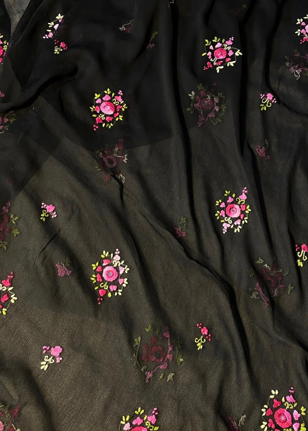 Black floral