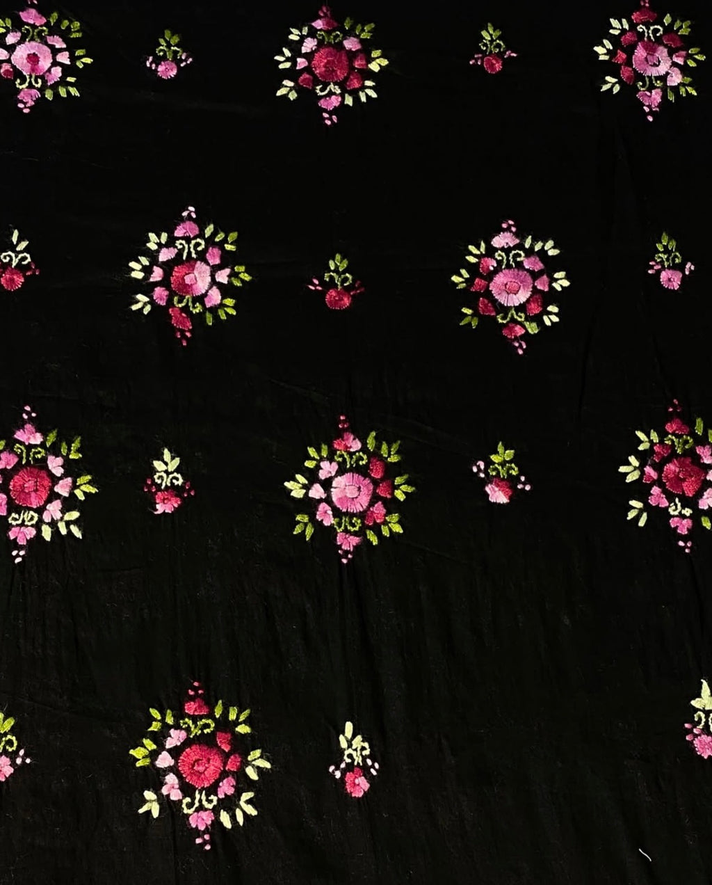 Black floral