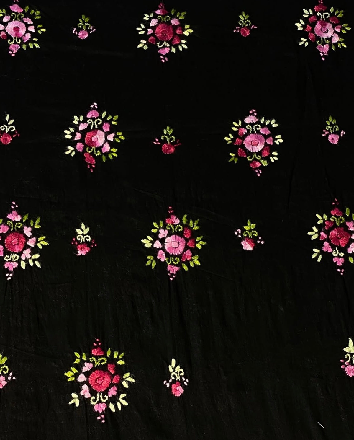 Black floral