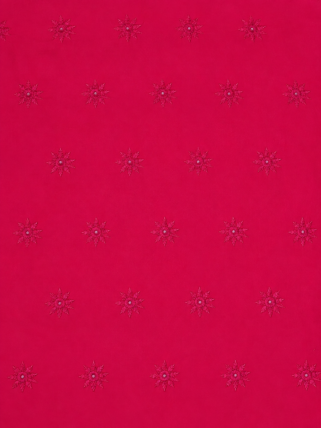 Unstitched deep red kurta