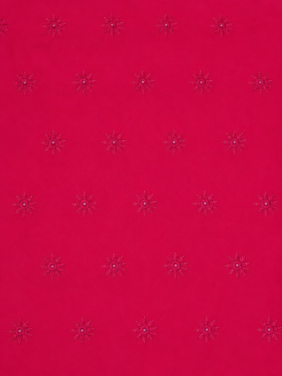 Unstitched deep red kurta